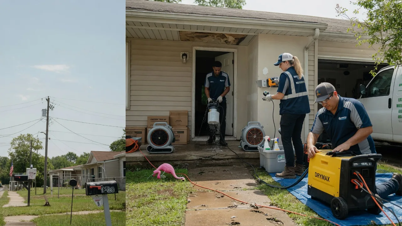 Storm Damage Water Removal in Kettlersville, OH near me